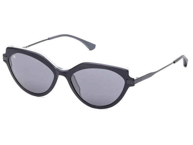 Rédélé DONNA-1 full-rimmed rectangular glasses in black, made from TR90 material, suitable for unisex wear.